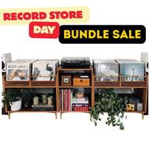 Load image into Gallery viewer, Record Store Day Bundle: (2x) Walnut "Double Sidekick" + (1x) Walnut "Encore"