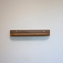 Load image into Gallery viewer, Floating Walnut Vinyl Record Display Shelf