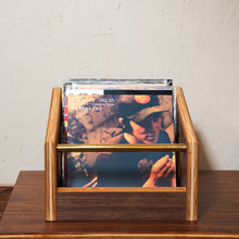 Load image into Gallery viewer, Walnut "Mini Soundcheck" 7" Vinyl Record Crate