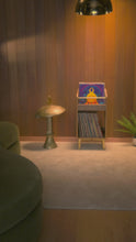 Load and play video in Gallery viewer, Walnut "Sidekick" Vinyl Record Storage Cabinet