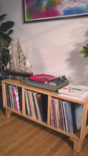 Load and play video in Gallery viewer, White oak vinyl storage