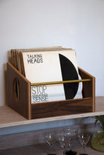 Load image into Gallery viewer, &quot;The Soundcheck&quot; Walnut Vinyl Record Crate
