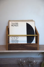 Load image into Gallery viewer, &quot;The Soundcheck&quot; Walnut Vinyl Record Crate
