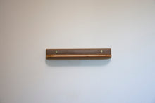 Load image into Gallery viewer, Floating Walnut Vinyl Record Display Shelf
