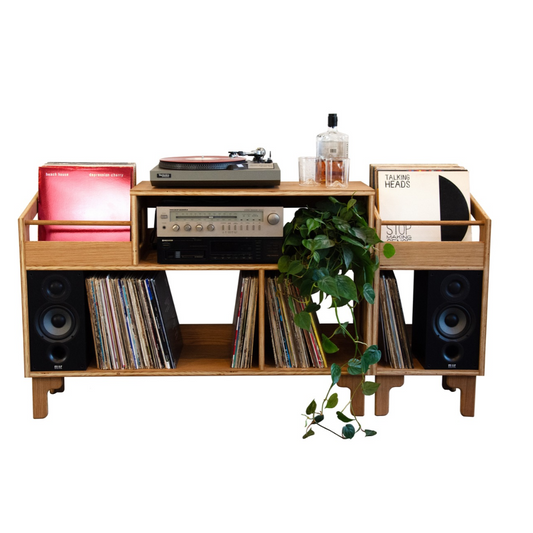 The "Heavy Rotation" BUNDLE White Oak: (1) "Headliner" + (1) "Sidekick"