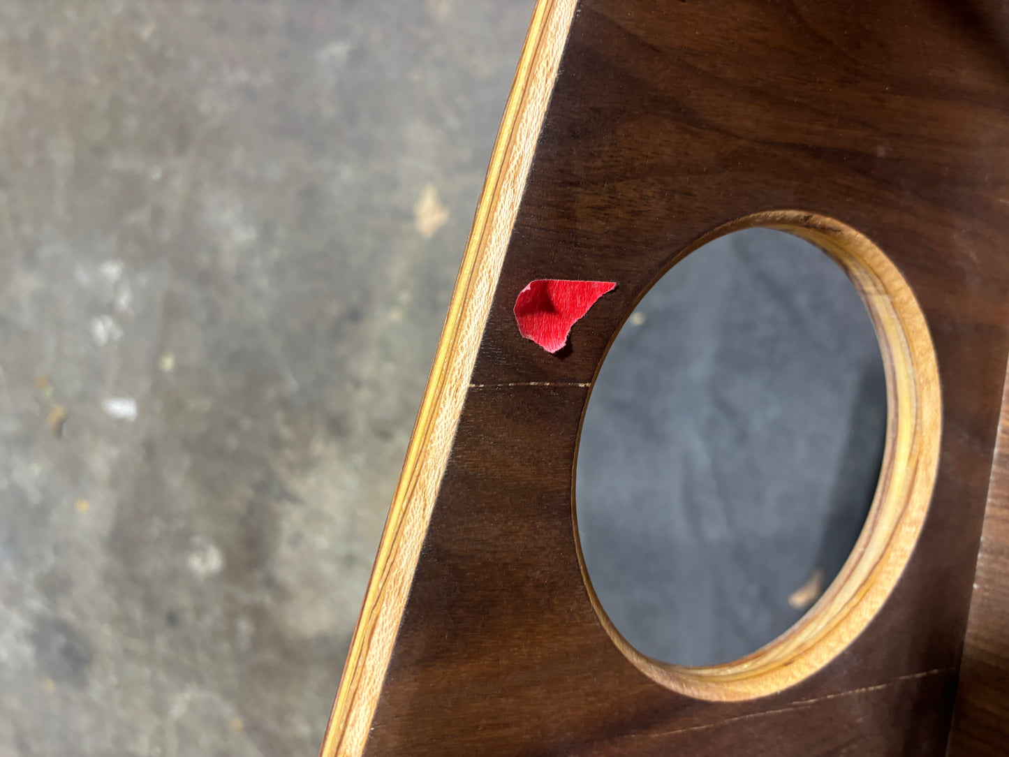 Walnut 'Sidekick' #2 Seconds Sale - Veneer Splits