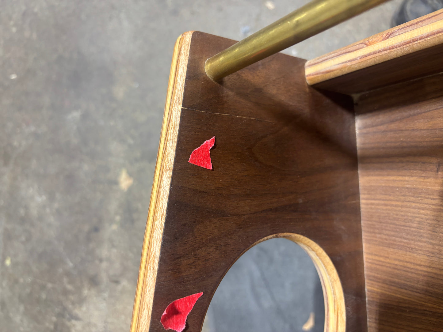 Walnut 'Sidekick' #2 Seconds Sale - Veneer Splits