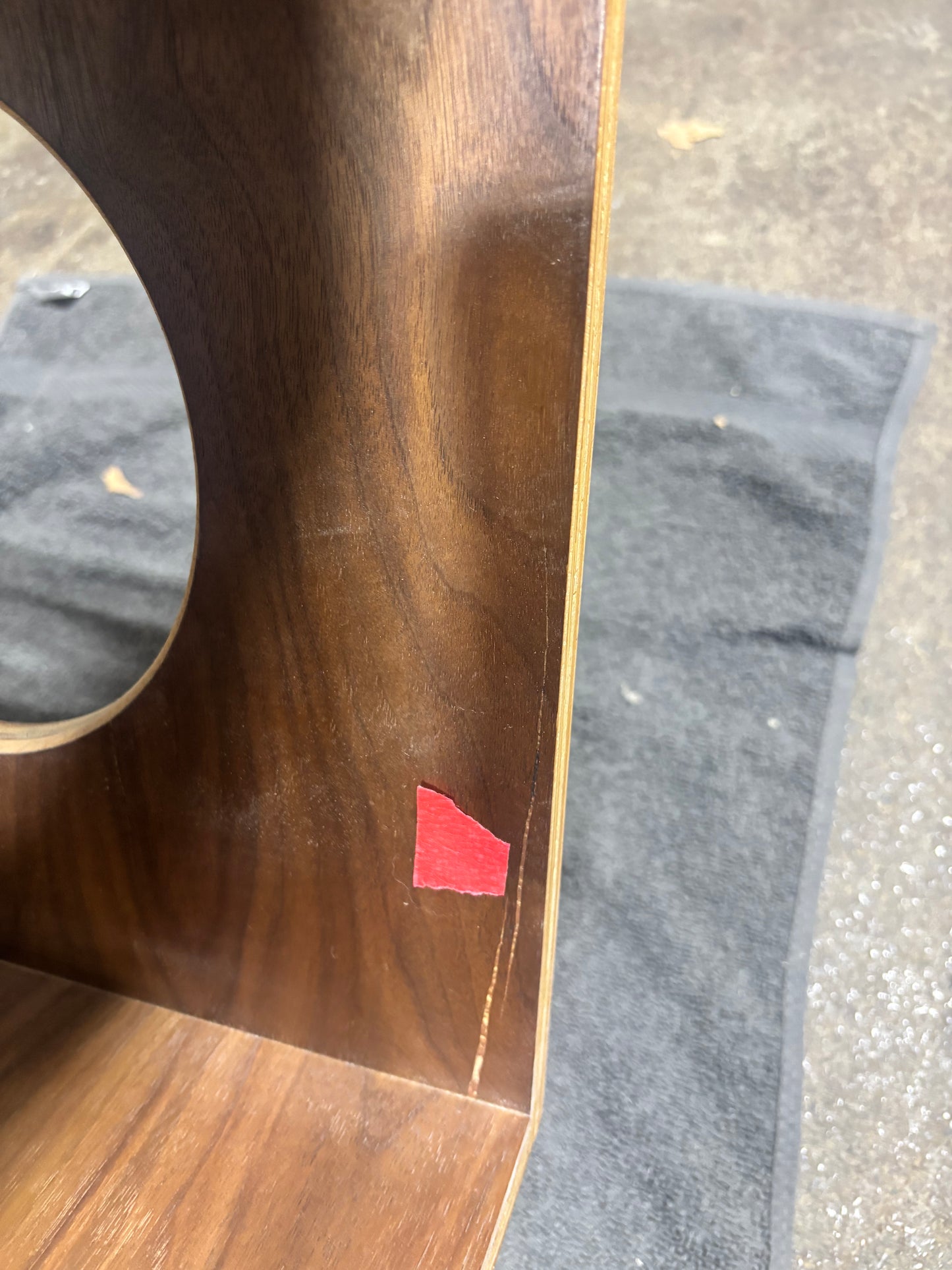 Walnut 'Sidekick' #2 Seconds Sale - Veneer Splits