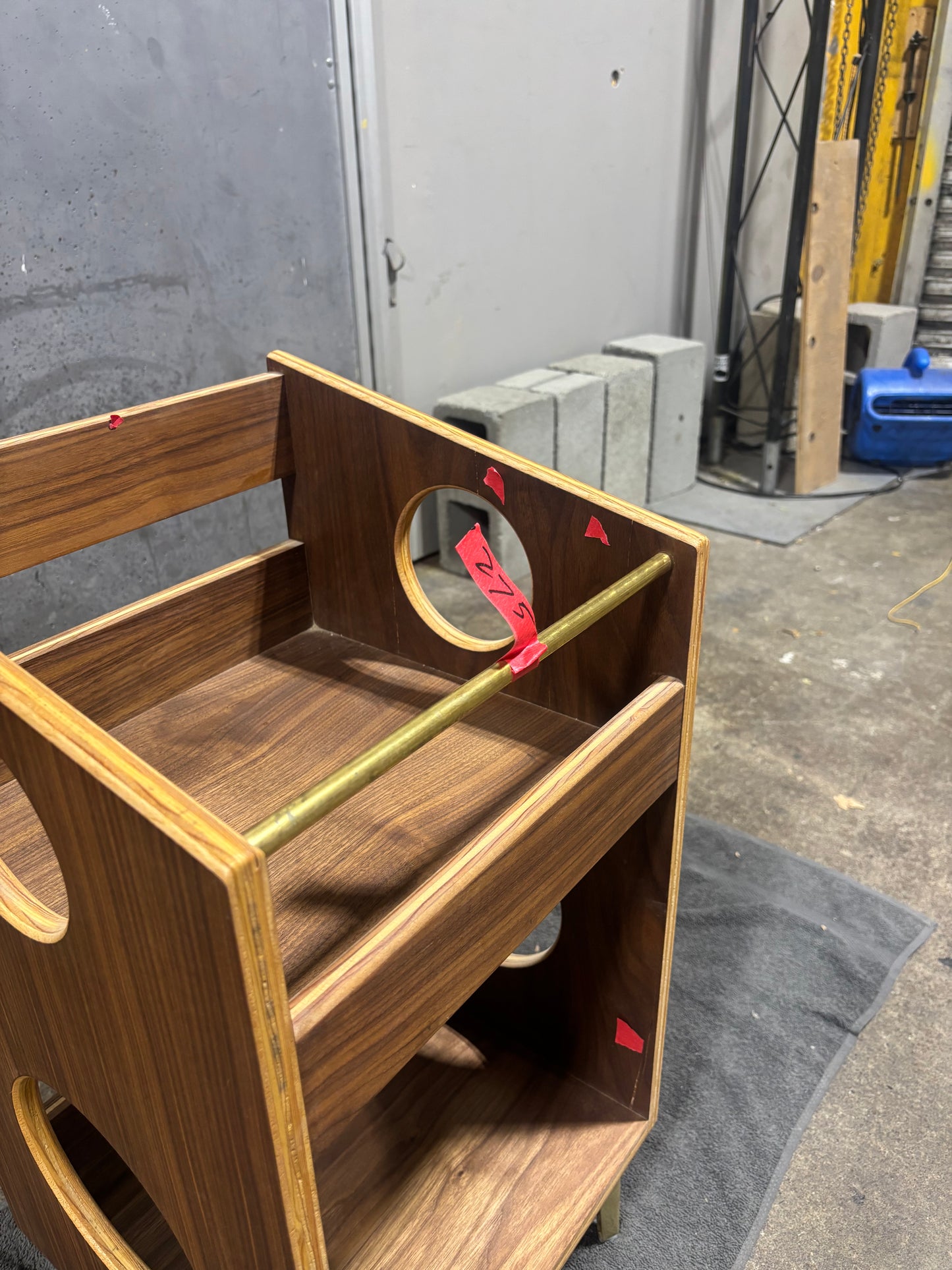 Walnut 'Sidekick' #2 Seconds Sale - Veneer Splits