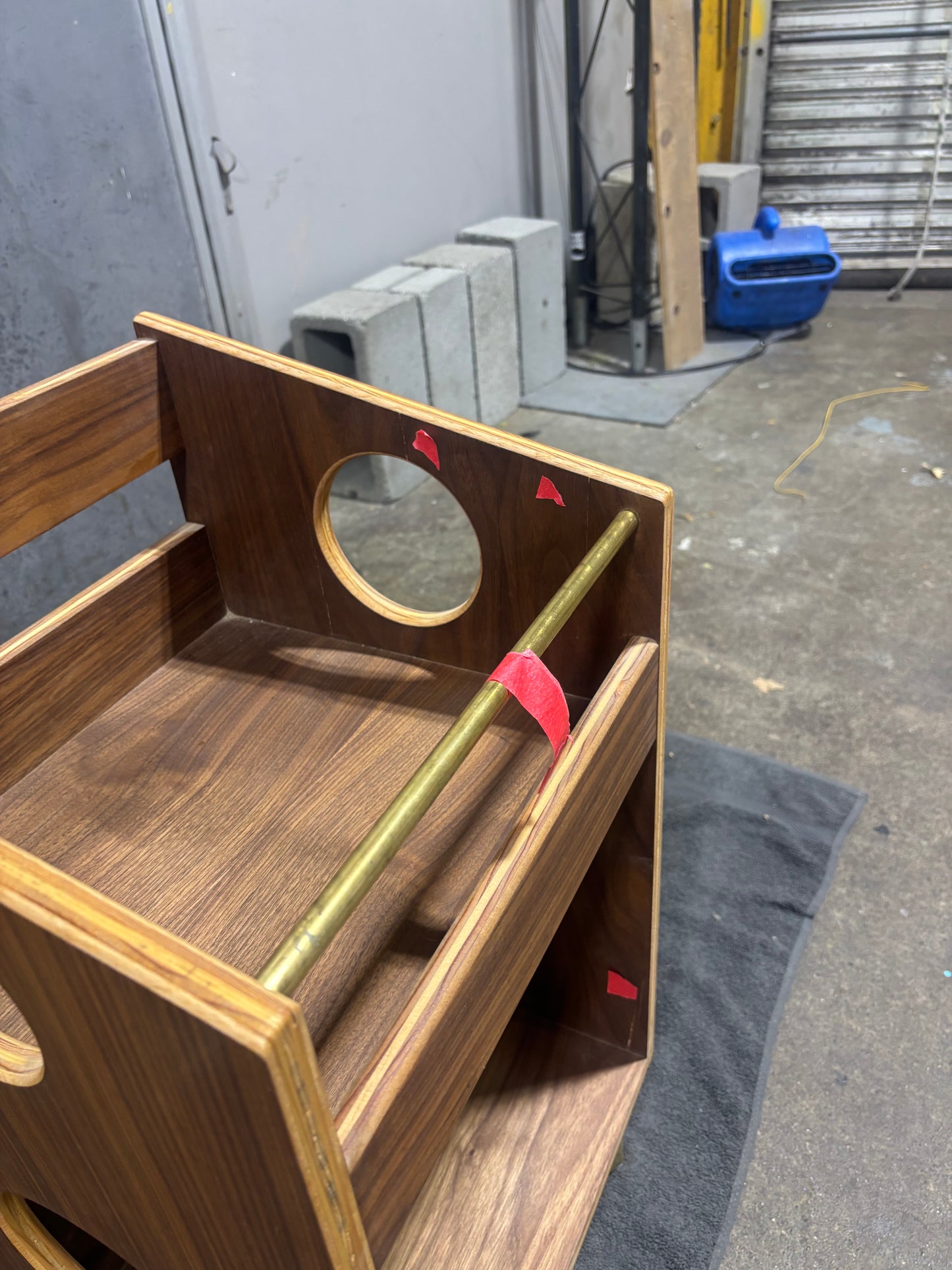 Walnut 'Sidekick' #2 Seconds Sale - Veneer Splits