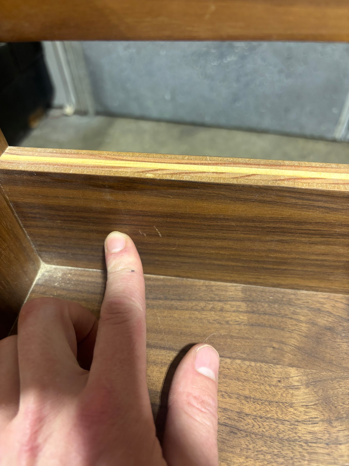 Walnut 'Sidekick' #2 Seconds Sale - Veneer Splits