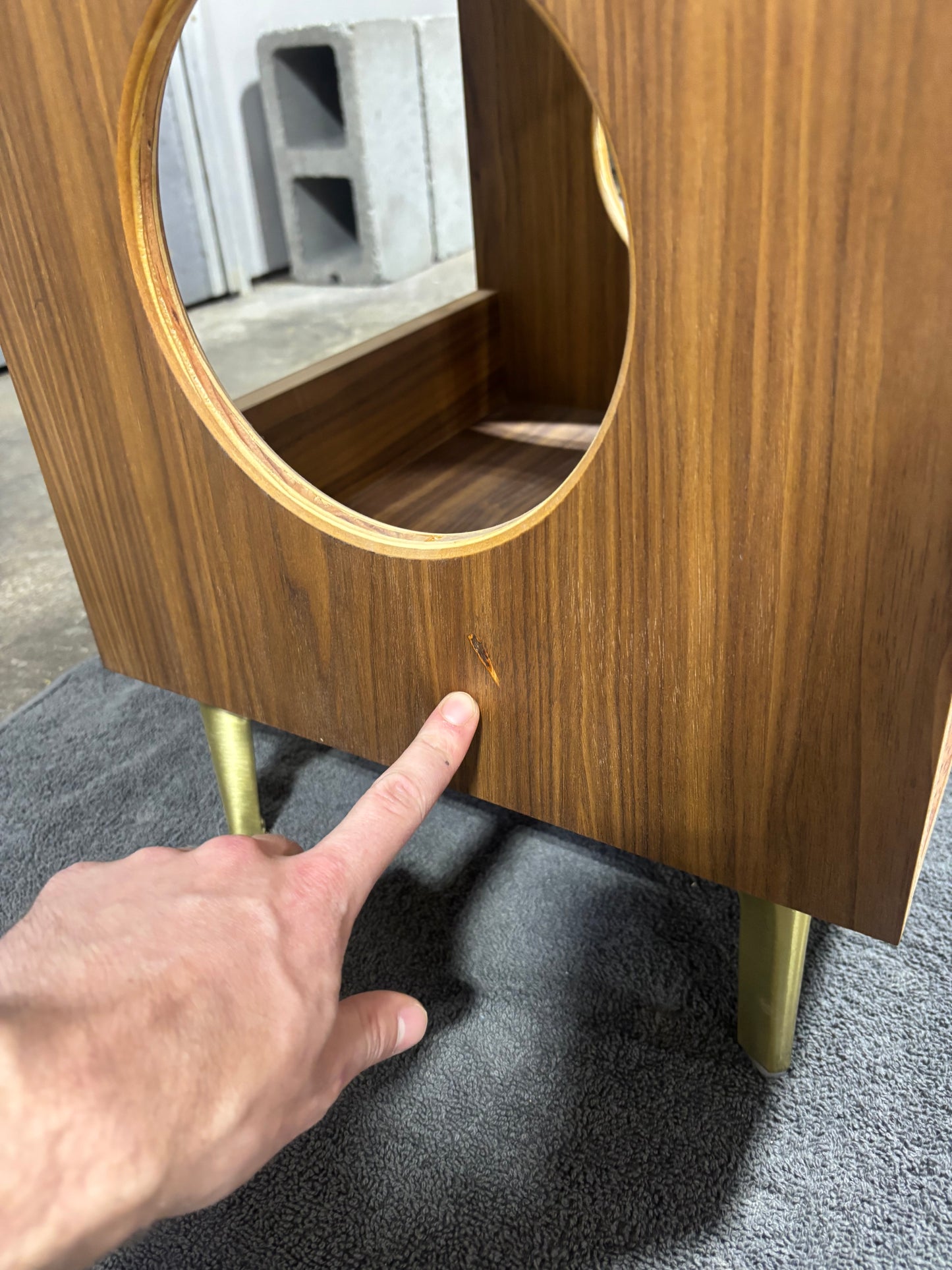 Walnut 'Sidekick' #6 Seconds Sale - Gouge