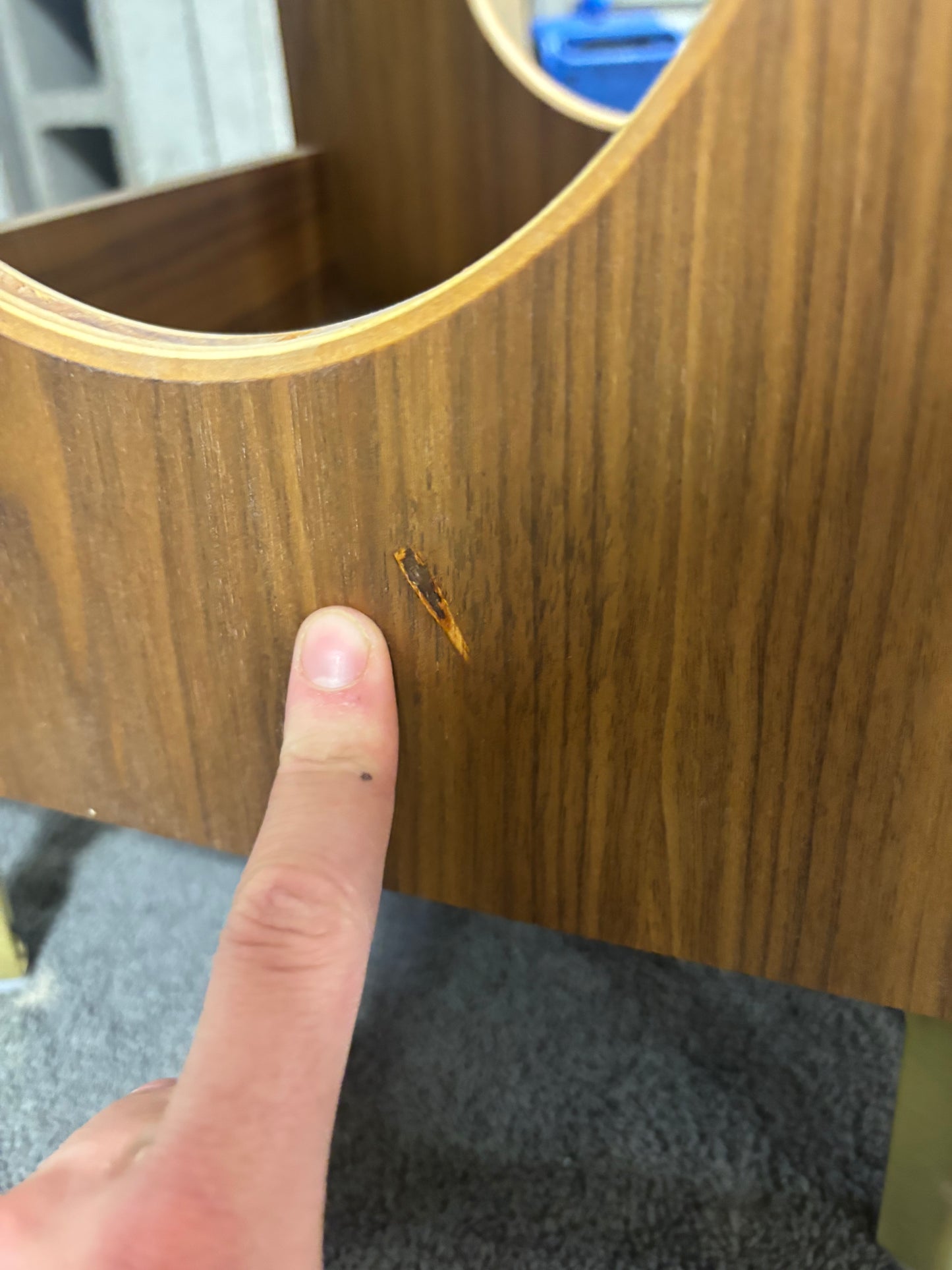 Walnut 'Sidekick' #6 Seconds Sale - Gouge