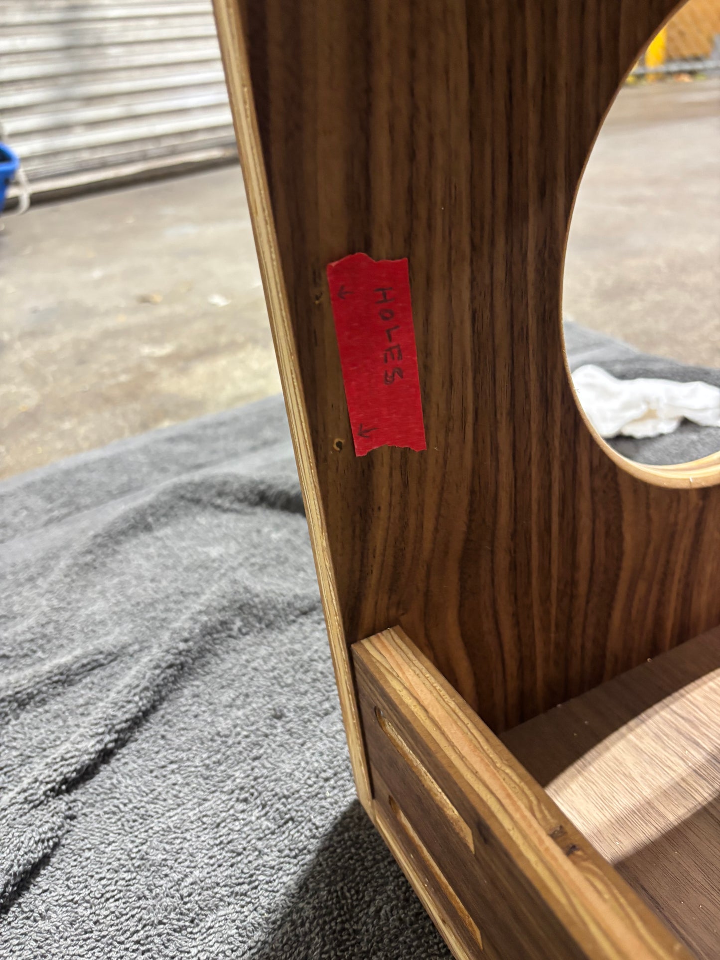 Walnut 'Sidekick' #5 Seconds Sale - Screw Holes