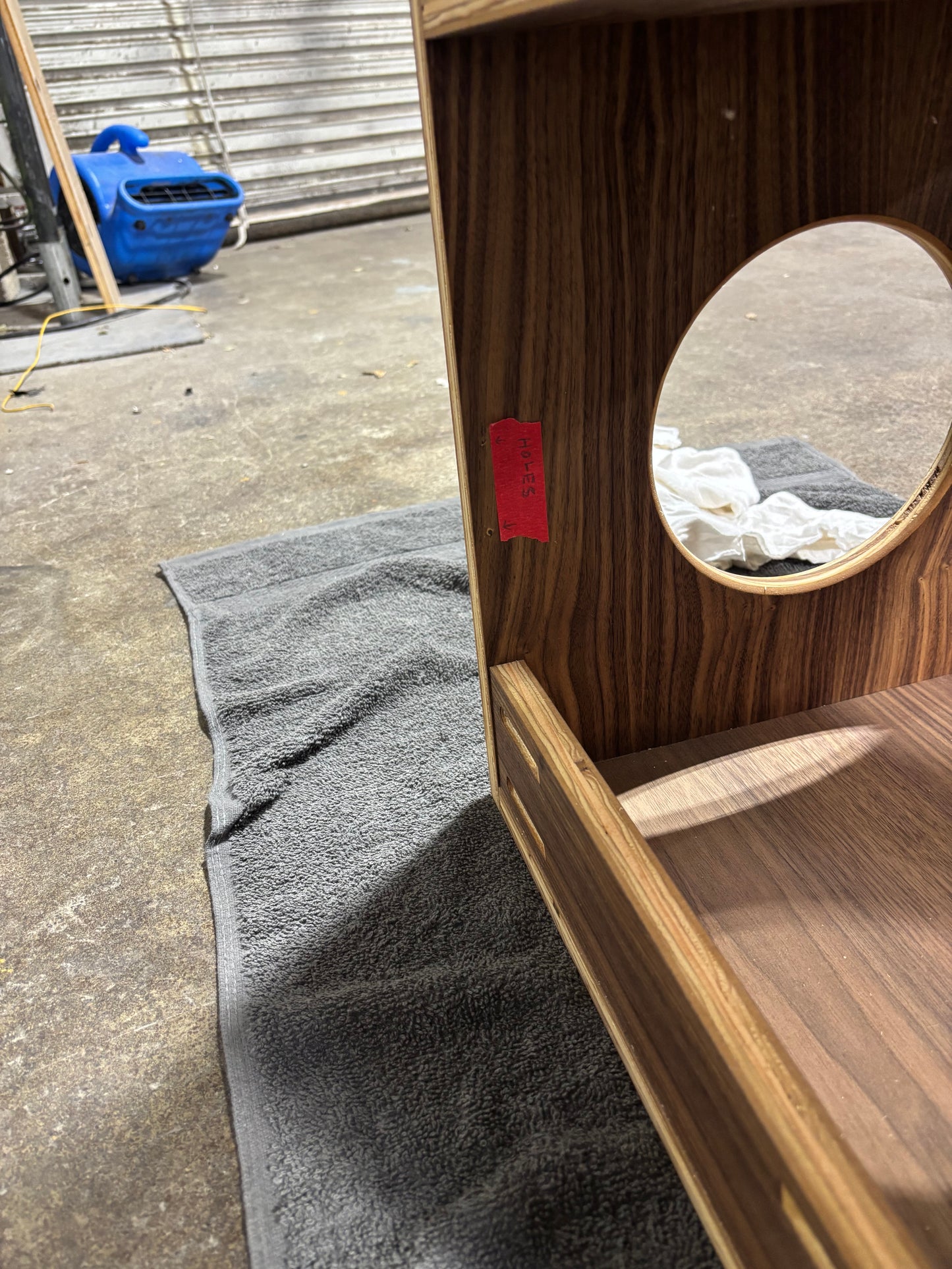 Walnut 'Sidekick' #5 Seconds Sale - Screw Holes
