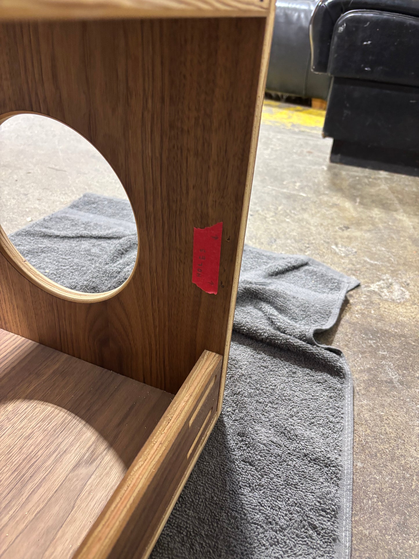 Walnut 'Sidekick' #5 Seconds Sale - Screw Holes