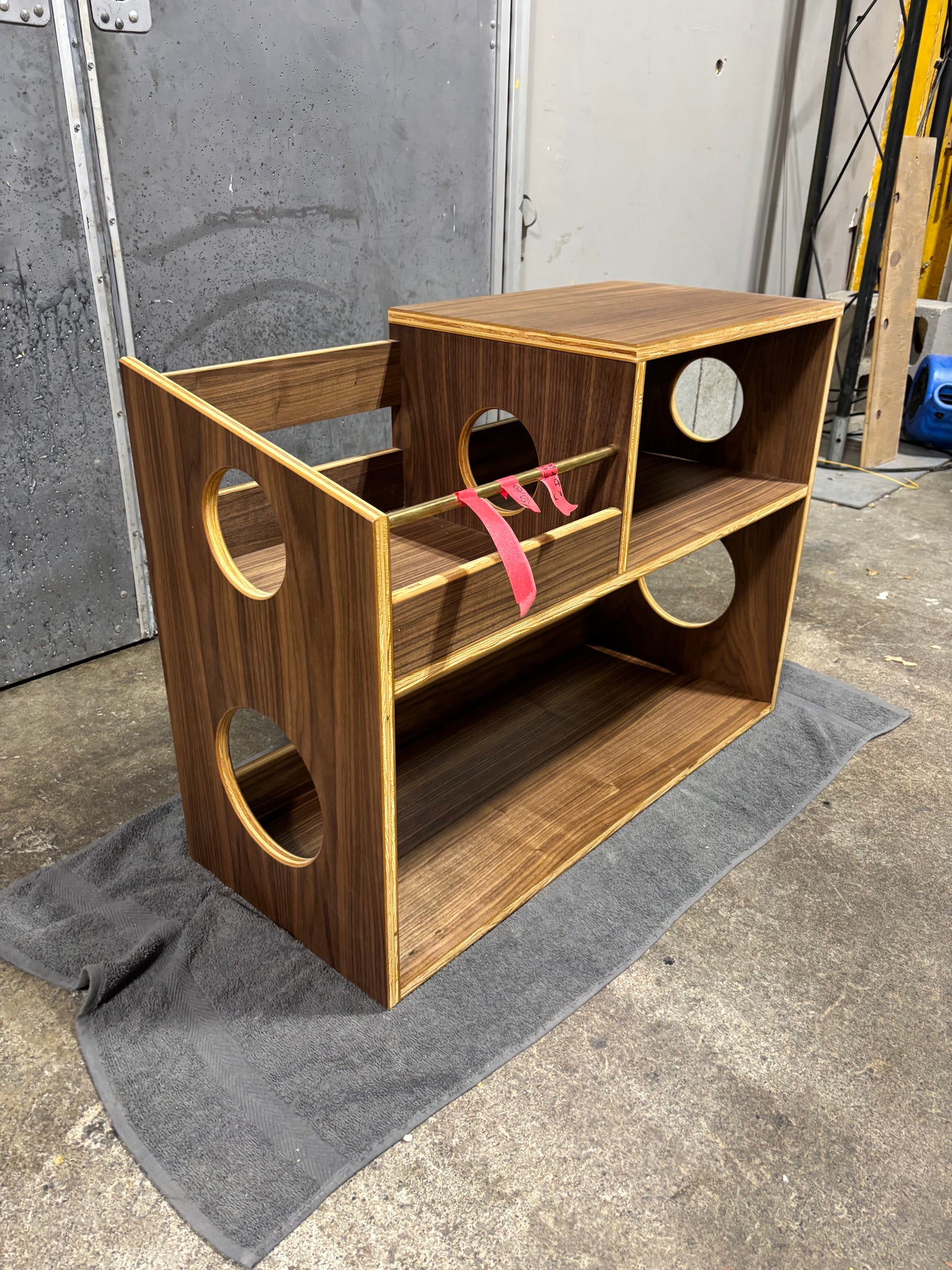 Walnut A-side #1 Seconds Sale - Drill Thru