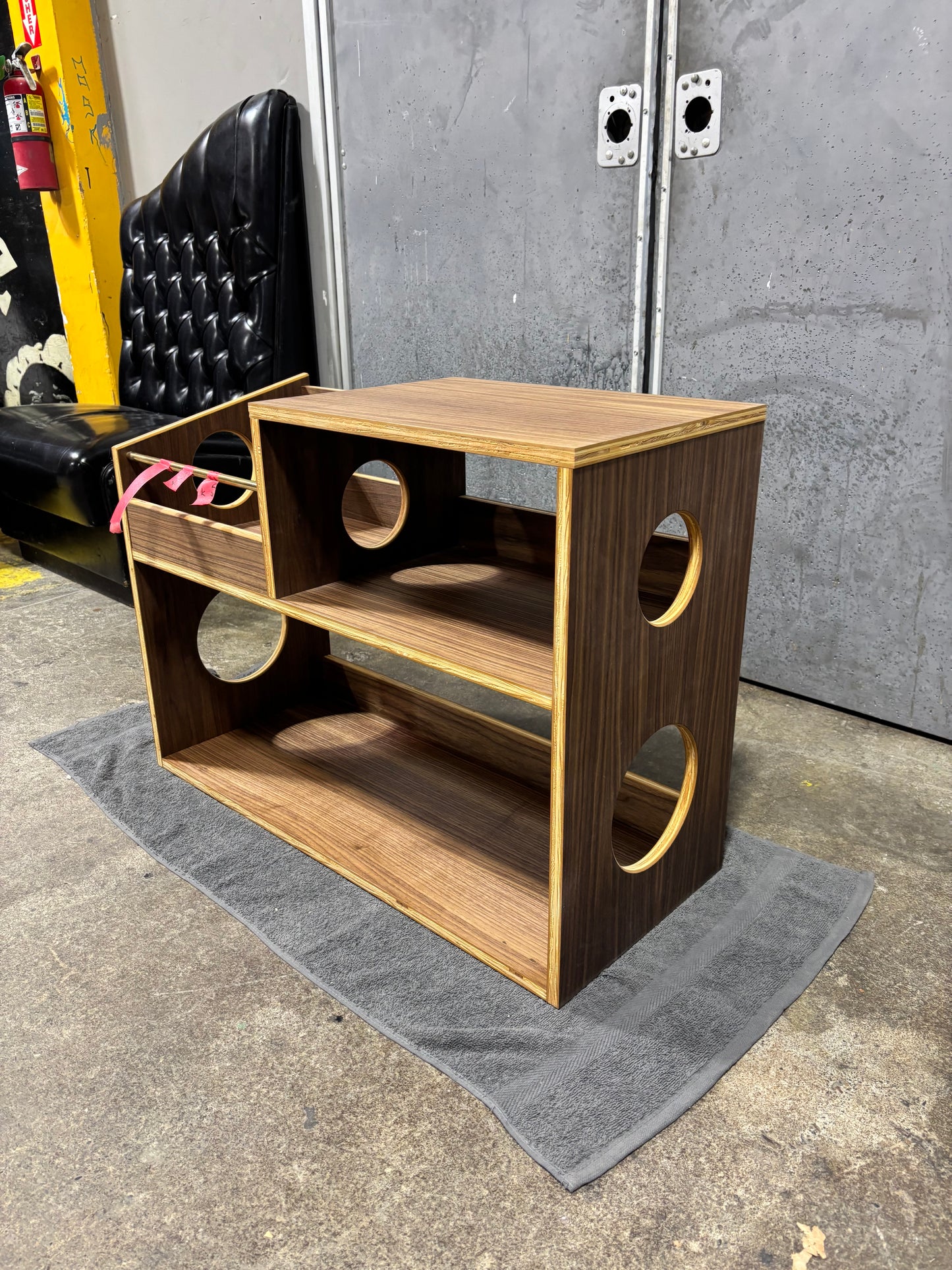 Walnut A-side #1 Seconds Sale - Drill Thru