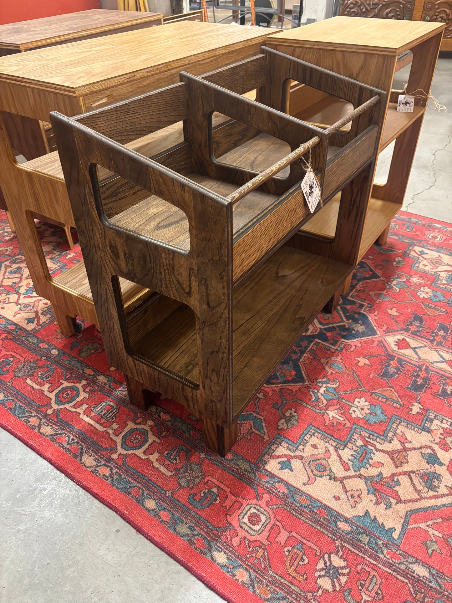 Espresso 'Double Sidekick' #1 Seconds Sale  - Espresso Stain Trial