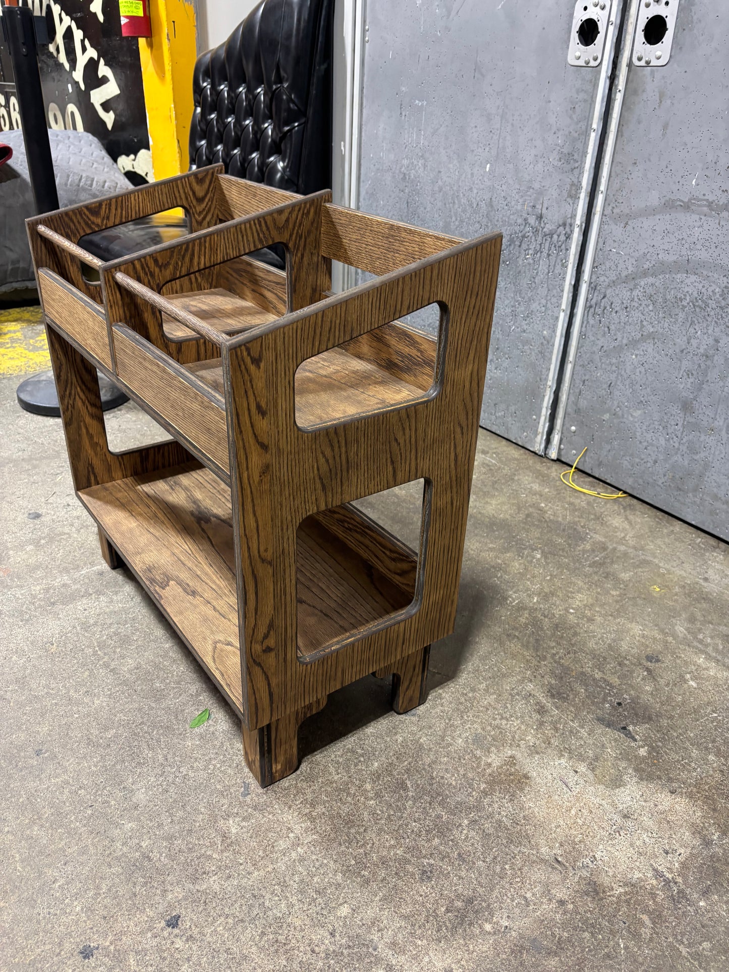 Espresso 'Double Sidekick' #1 Seconds Sale  - Espresso Stain Trial