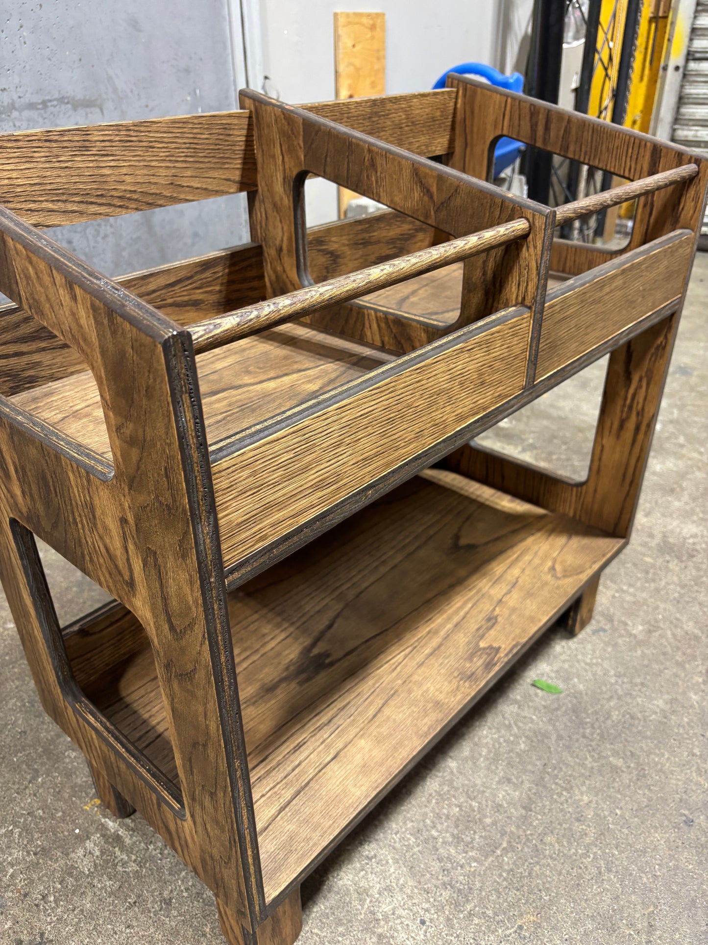 Espresso 'Double Sidekick' #1 Seconds Sale  - Espresso Stain Trial