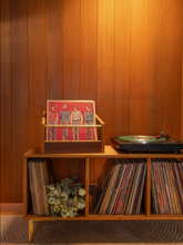 Load image into Gallery viewer, &quot;The B-Side&quot; Walnut Vinyl Record Console
